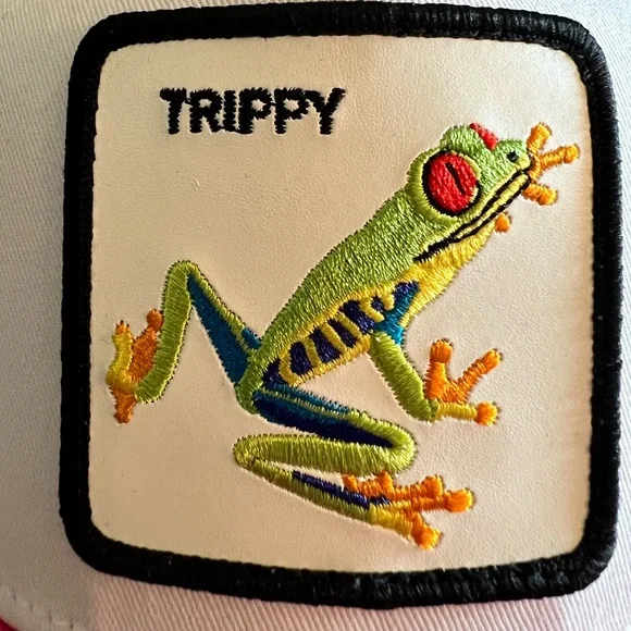 Goorin Bros Trucker Hat TIED TRIPPY FROG Drop NEW WITH TAG LIMITED EDITI… - Picture 2 of 8